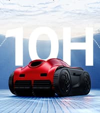 (2025 Upgrade) iGarden Pool Cleaner K36, Cordless Pool Vacuum Robot for Inground & Above Ground Pools, Smart Navigation, 220 Min Runtime, Touchscreen, Self-Parking, Cleans Floor, Wall & Waterline