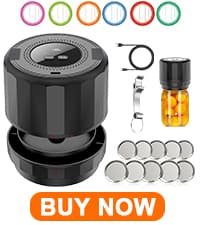 M11 Electric Mason Jar Vacuum Sealer Kit - with Wide and Regular Mouth Mason Lids, Jar Vacuum Sealer for Canning Jars, Vacuum Sealing Machine for Food Storage Black