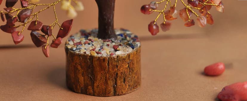 YATSKIA 7 Chakra Tree of Life, Crystals and Healing Stones, Birthday Gifts for Women - Crystal Tree for Positive Energy, Home Office Decor, Spiritual Gifts for Women