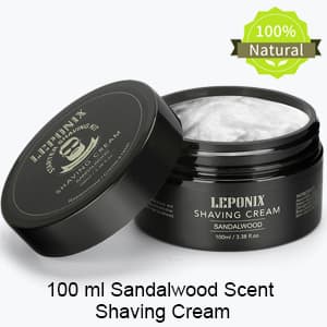 Shaving Kit for Men, Include Safety Razor, Sandalwood Cream, Aftershave, Pre Shave Oil, Shaving Brush and Bowl, Shaving Apron Bib -Unique Gifts for Him Stocking Stuffers