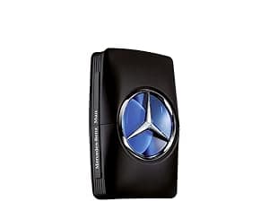 Mercedes-Benz Club Cologne for Men - 3.4 Fl Oz - Eau De Toilette Perfume Spray for Man - Woody & Musky Scent - Luxury Long Lasting Fragrance with Notes Of Grapefruit, Cardamom & Earthy Dry wood