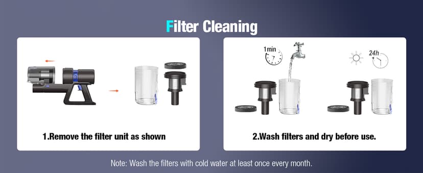 Cordless Vacuum Cleaner, 550W 45KPA 50Min Vacuum Cleaners for Home, Self-Standing Stick Vacuum with Touch Screen, 3 Power Modes, Rechargeable Battery, Handheld Vacuum for Pet Hair Carpet Floor