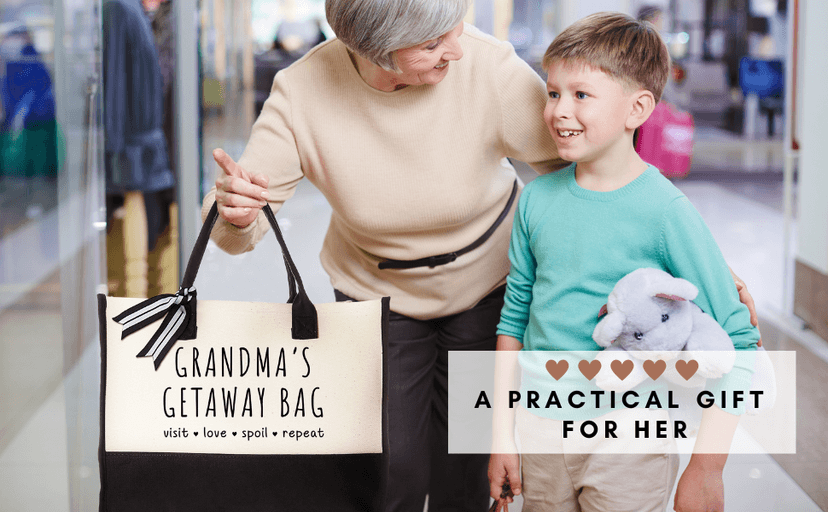 Grandma Gifts - Gifts for Grandma from Grandchildren - Canvas Tote Bag