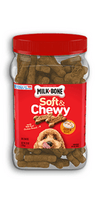 Milk-Bone Dunkin' Vanilla Glaze Flavor Dog Biscuits with Other Natural Flavors, 8 oz Bag