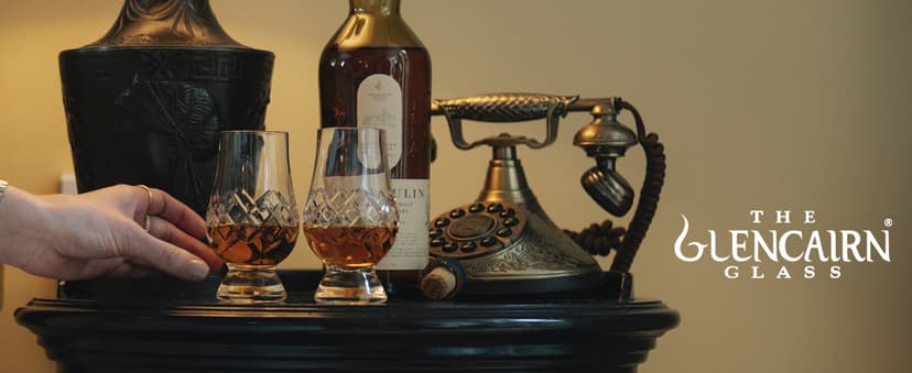GLENCAIRN Whiskey Glass, Gift Set of 4 in 4 Pack