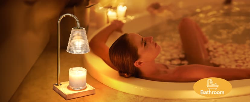 Hong-in Candle Warmer Lamp with Timer Dimmer,Birthday Gifts for Women Mom Sister,House Warming Gifts New Home Room Decor,Vintage Wax Warmer for Scented Wax Jar Candles