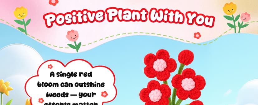 Get Well Gifts for Women After Surgery Recovery Cancer Care Feel Better Thinking of You Gift for Women Men Crochet Flowers Get Well Soon Hospital Bag Essentials Patients Comfort Cheer Up Encouragement