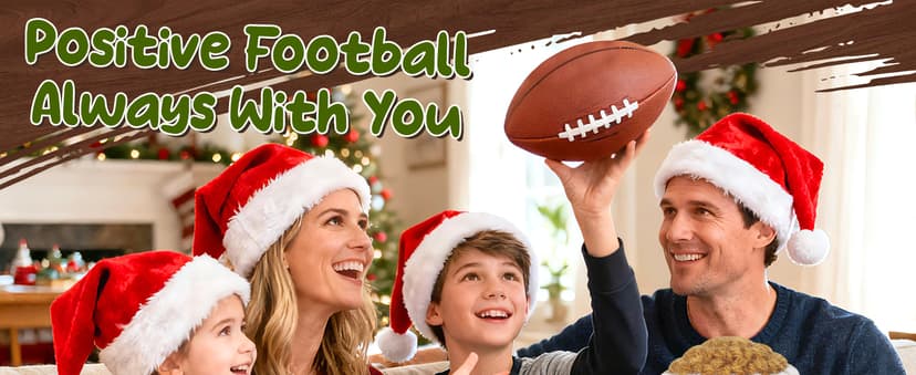 Dad Gifts from Daughter Son Wife, Positive Handmade Crochet Dad Birthday Gift, Funny Cute Small Gifts for Dads, I Love You Girl Papa Gift Idea, Unique Doll for Step-Dads Football