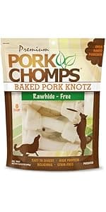 Pork Chomps Dog Chews, 5-inch Munchy Sticks, Assorted Flavors, 50 Count (Pack of 1)