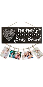 Christmas Gifts for Grandma Grandpa from Granddaughter Grandson - Grandkids Picture Frame for Grandmother Grandfather Grandparent for Mothers Day Fathers Day Grandparents Day Birthday Thanksgiving