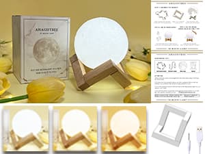 Gift Baskets for Women,11PC Care Package with Moon Lamp,Grief,Get Well Soon After Surgery,Birthday,Think of You,Thank You,Sympathy