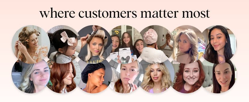 Kitsch Recycled Satin Oversized Scrunchies – Large Hair Scrunchies for Women, Eco-Friendly Hair Ties & Ponytail Holders | Ideal Gifts for Women - Camel & Cream, 2pc Set