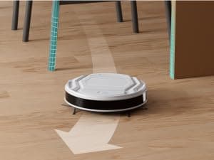 Lefant Robot Vacuum Cleaner, Strong Suction, 120 Mins Runtime, Slim, Low Noise, Automatic Self-Charging, Wi-Fi/App/Alexa Control, Ideal for Pet Hair Hard Floor and Daily Cleaning, M210