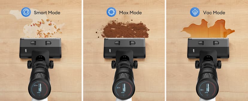 Ultenic Wet Dry Vacuum Cleaner, Cordless Vacuum Mop Combo with Self-Cleaning, 50min Runtime, Smart Mess Detection, Edge Cleaning, LED Display, 3-in-1 Floor Cleaner Machine for Hard Floor, AC1 Elite