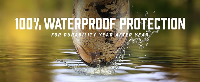 LaCrosse Alphaburly Pro 18" Hunting Boots for Men Featuring Waterproof Rubber, Adjustable Gusset, and EVA Footbed