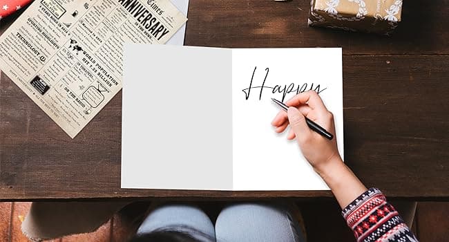 Big 10th Anniversary Card for Him Her, Retro 10 Year Anniversary Card Gift for Couple, Sweet 10 Wedding Anniversary Cards for Wife Husband, Best Decennial Gifts Idea for Parents