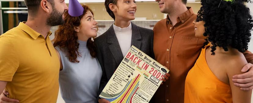 Vintage 50th Birthday Card, Happy 50th Birthday Gifts for Him Her, Funny 50 Year Old Birthday Gift Ideas for Couple, Unique 50th Birthday Decorations for Women Men