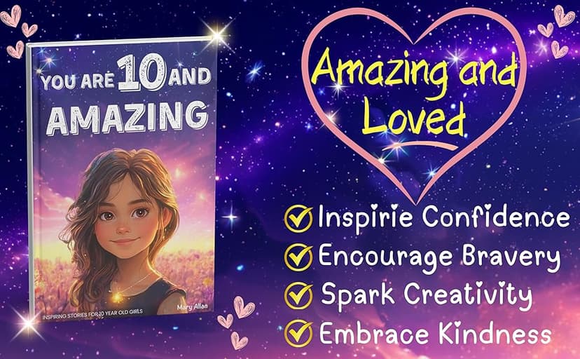 You Are 10 And Amazing! Inspiring Stories For 10 Year Old Girls: 15 Motivating Tales of Confidence, Friendship, Moral Courage and Creativity (You Are Amazing!)