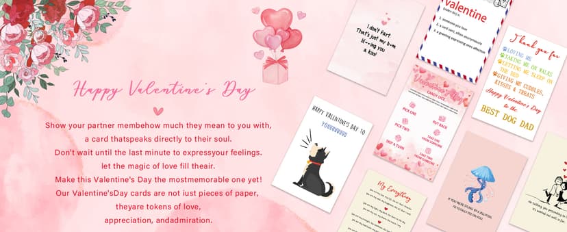 Lovely Valentine's Day Card,Funny Valentines Gifts for Him Her,Men Gifts Valentines Day,Love Card Gifts for Valentine's Day