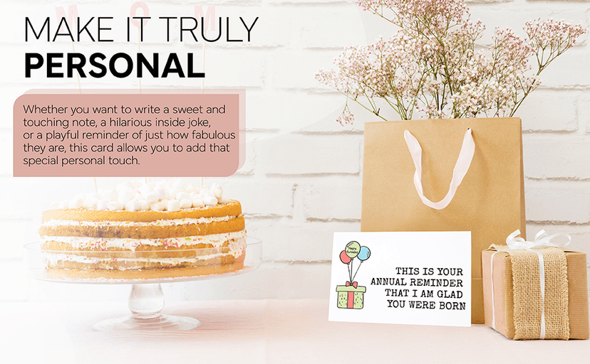 Gelid On The Day You Were Born, The Stars Were Perfectly Aligned - Funny Happy Birthday Cards for Women Her Sister - Humorous Thinking of You Gift Idea Best Friend - Bday Card for Bestie Girlfriend