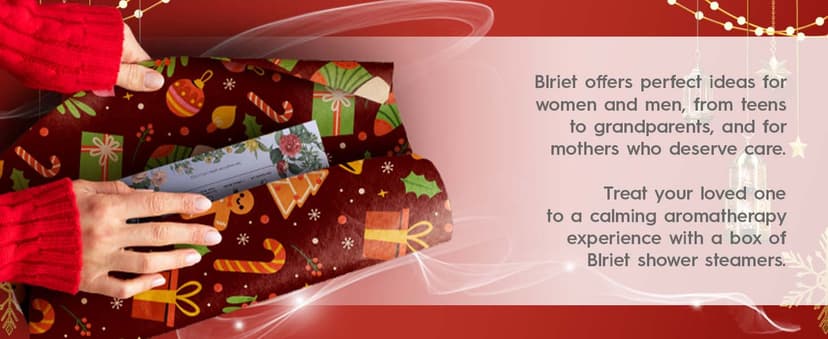 Shower Steamers Aromatherapy BLRIET 8 Pack Gifts for Women, Birthday Christmas White Elephant Gifts Stocking Stuffers for Adults Her Mom Him Home Spa Gym Natural Essential Oil Self Care Relaxation