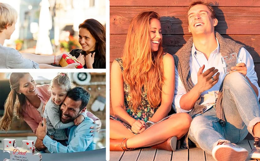 Friendship Gifts - Acrylic Block Puzzle Friendship for Her - Long Distance Relationship Gift, Bestie Gifts Paperweights