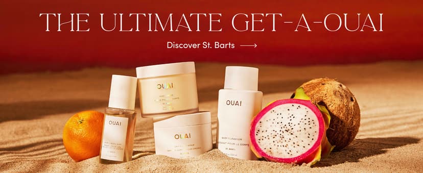 OUAI Body Cleanser, St. Barts - Foaming Body Wash with Jojoba Oil and Rosehip Oil to Hydrate, Nurture, Balance and Soften Skin - Paraben, Phthalate and Sulfate Free Skin Care Products (10 Fl Oz)