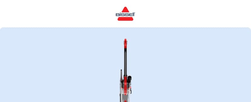 Bissell CleanView Compact Upright Vacuum, Fits in Dorm Rooms & Apartments, Lightweight with Powerful Suction and Removable Extension Wand, 3508