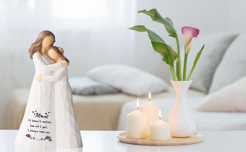 Mom Birthday Gifts,Mom Gifts from Daughters,5.5'' Mother and Daughter Figurine,Meaningful Gift for Mama on Birthday and Mother's Day (Mom Gifts)