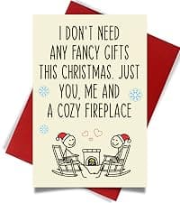 Cheerin Anniversary Day Cards for Him and Her - Romantic Greeting Card with Envelope - Sweet Birthday Card for Husband Wife Girlfriend Boyfriend