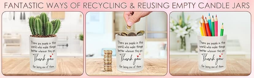 OASSIE Thank You Gifts for Women - Long Lasting Vanilla Lavender Candle 10 Oz - Appreciation Inspirational Birthday Gifts for Women Coworkers Friend Teachers Nurses Boss Employees