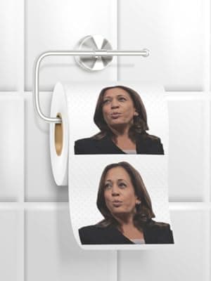 Joe Biden Funny Political Toilet Paper Roll by Gagster - TP Prank Democrat & Republican Election Party Joke Gifts,White Elephant Gift Exchange, Secret Santa, Make your Butt Laugh