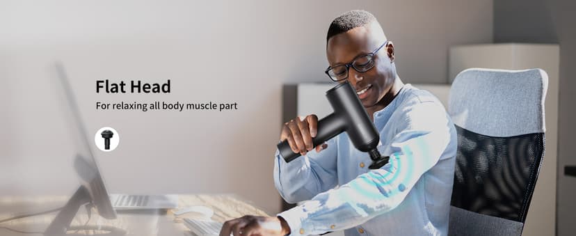 arboleaf Massage Gun deep Tissue, 6 Speeds Powerful Handheld Percussion Muscle Massager Gun with Portable Travel Case for Back, Shoulder, Sore Muscles, Pain Relief for Athletes, Relax, Gifts