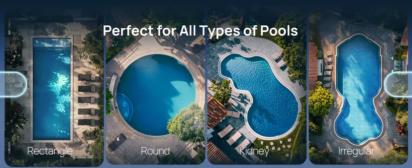 (2025 Upgrade) Beatbot AquaSense 2 Cordless Robotic Pool Vacuum Cleaner, Smart Surface Parking, Double-Pass Waterline Scrubbing, Cleans Floor, Walls and Waterline, Light Blue