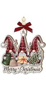 Neighbor Christmas Ornament 2025 – Neighbor for Women Men, Friendship Ornament for Bestfriends, Merry Christmas Next Door Neighbor Gift Idea, Wooden Hanging Tree Decoration