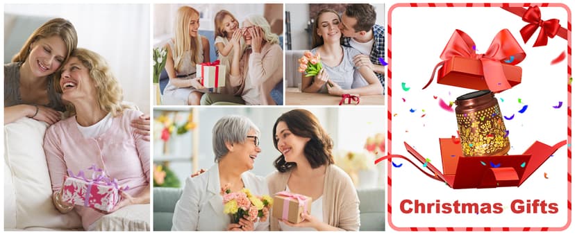 Christmas Gifts for Women, Hummingbird Solar Lanterns Outdoor Waterproof, Garden Decor Birthday Gifts for Women Mom Grandma Sister, Metal Hanging Solar Lights Outside Decorative for Backyard Patio