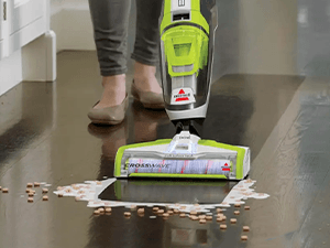 Bissell Crosswave Turbo Vacuum Mop All in One Wet and Dry Vac Combo Hard Floor & Area Rug Cleaner, 3888A