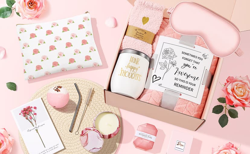 Gifts for Women Self Care Gift, Relaxing Care Package Spa Gift Basket, Valentines Day, Mothers Day, Christmas, Birthday Gifts for Women Mom Her Friend Sister Wife