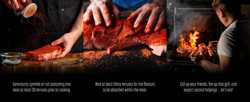 Spice Rack Co. BBQ Seasonings And Rubs - Smoking & Grilling Spices and Seasonings Sets, Grilling Accessories & Smoker Accessories, Birthday Gifts For Him, Mens Birthday Gifts For Men (5 Pack)