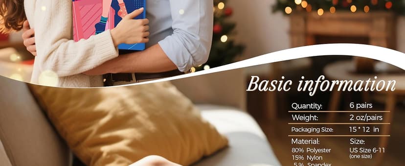 TEHOOK Warm & Cozy Gifts for Women, Fluffy Fuzzy Sock, Plush Sleeping Slipper Socks - Soft Warm Fabric