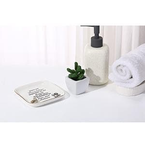 Scwhousi Ring Dish Jewelry Tray for Friend Mom Sister Maid of Honor,Birthday Mother's Day Christmas Gifts