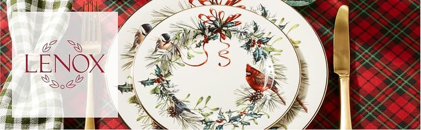 Lenox 847254 Winter Greetings 5" Bowl, Christmas & Holiday Hosting