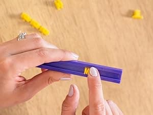 Baby Hand and Footprint Kit Girls, Boys - Personalized Baby’s First Christmas Ornament Kit, Newborn Christmas Gifts for New Mom, Cute Shower Gifts, Easy to Use Handprint Ornaments(Gold Paint, Cherish)