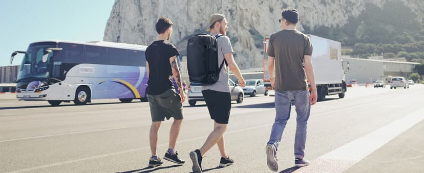 tomtoc Travel Backpack 40L, TSA Friendly Flight Approved Carry-on Luggage Hand Water-resistant Lightweight Business Rucksack, Durable Large Weekender Bag Daypack Fits 17.3 Inch Laptop, PFAS Free