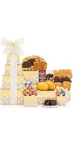 Ghirardelli Chocolate Gift Tower by Wine Country Gift Baskets Gift for Families College Students Appreciation and more