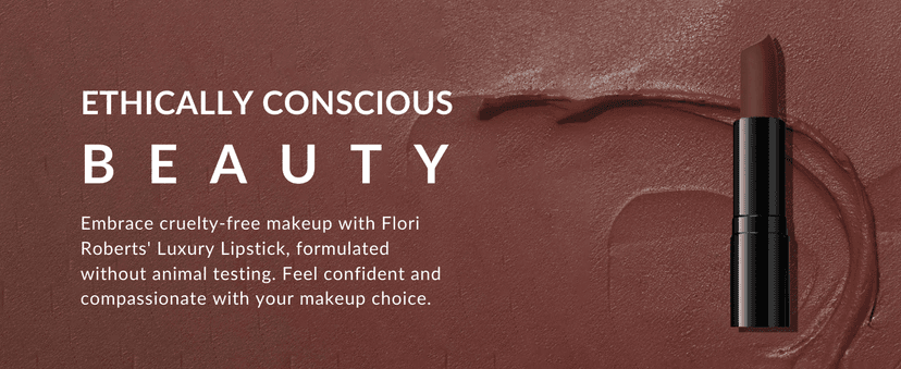 Flori Roberts Luxury Lipstick, Vibrant Lip Makeup for Women of Color or Deeper Skin Tones, Demi-Matte Texture, Hydrates and Conditions Lips