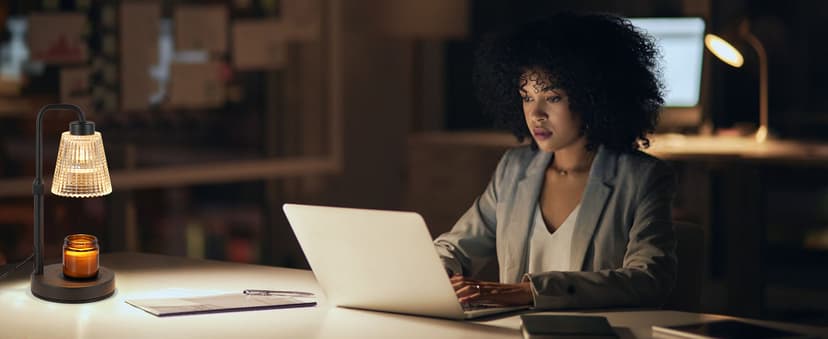 Candle Warmer Lamp with Timer Dimmable, Birthday Gifts for Women Mom, House Warming Gifts New Home Decor, Wax Melt Warmer for Jar Candles with 2 Bulbs