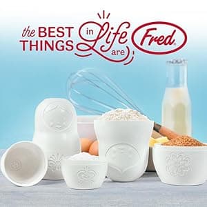 Genuine Fred PIZZA BOSS 3000, Circular Saw Stainless Steel Pizza Wheel, Great Gift for Guys and Pizza Lovers, Easy to Clean with Removable Shield - White Elephant Gift - Fun Kitchen Gadget