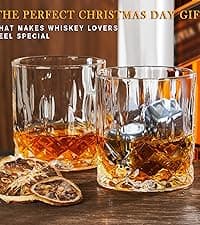 Whiskey Decanter AK47 Set with 2 Whiskey Glasses, Gifts for Men Dad Stocking Stuffers, Unique Christmas Anniversary Birthday Gift for Him Husband, Cool Presents liquor dispenser for Home Bar