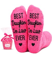 HAPPYPOP Gifts for Her Women - Mothers Day Gifts Socks for Aunt Grandma, Wife Mother Socks